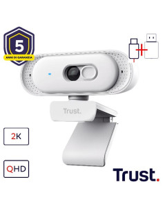 TOMAR 2K QHD WEBCAM WHITE