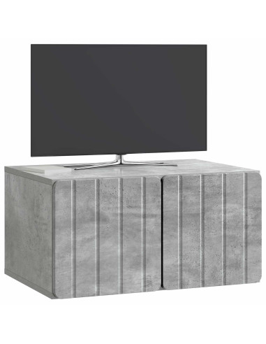 Mobile Porta TV da Muro Grigio Cemento 59,5 x 41 x 30 cm