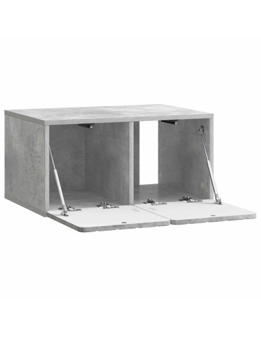 Mobile Porta TV da Muro Grigio Cemento 59,5 x 41 x 30 cm