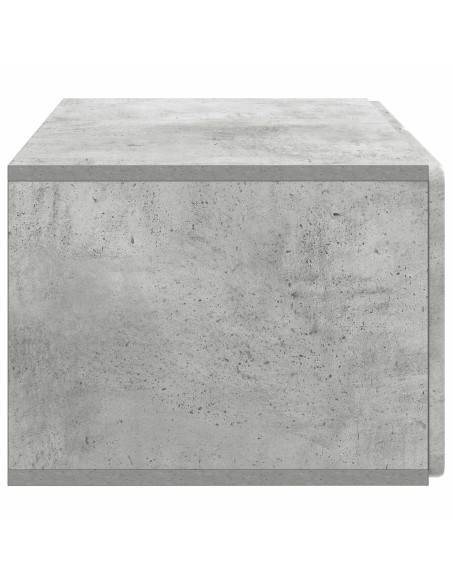 Mobile Porta TV da Muro Grigio Cemento 59,5 x 41 x 30 cm