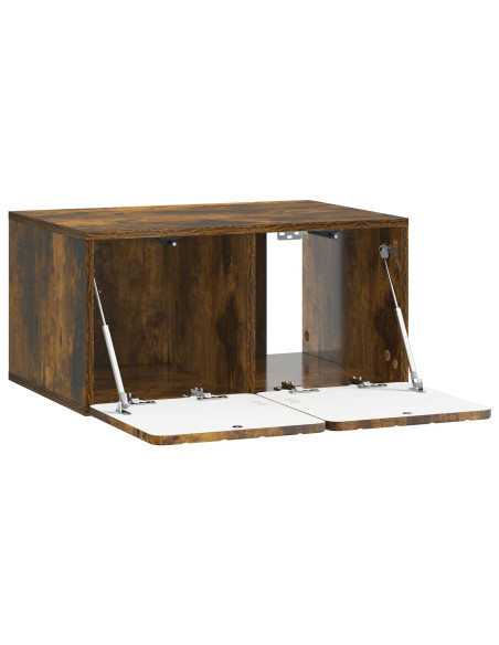 Mobile Porta TV da Muro Rovere Fumo 59,5 x 41 x 30 cm