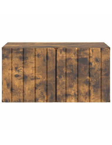 Mobile Porta TV da Muro Rovere Fumo 59,5 x 41 x 30 cm