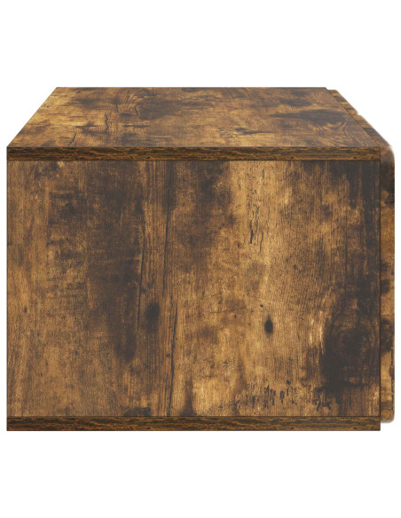 Mobile Porta TV da Muro Rovere Fumo 59,5 x 41 x 30 cm