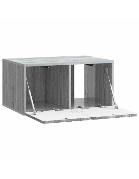 Mobile Porta TV da Muro Grigio Sonoma 59,5 x 41 x 30 cm