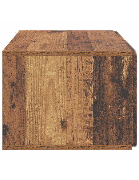 Mobile Porta TV da Muro Legno antico 59,5 x 41 x 30 cm