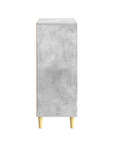 Credenza Grigio Cemento 66 x 34,5 x 90 cm Legno ingegnerizzato