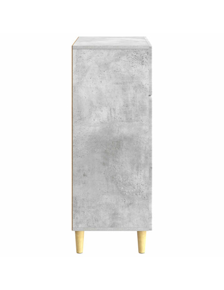 Credenza Grigio Cemento 66 x 34,5 x 90 cm Legno ingegnerizzato