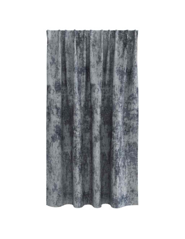 Tende in Velluto 2 pcs Grigio Argento 140 x 140 cm Velluto