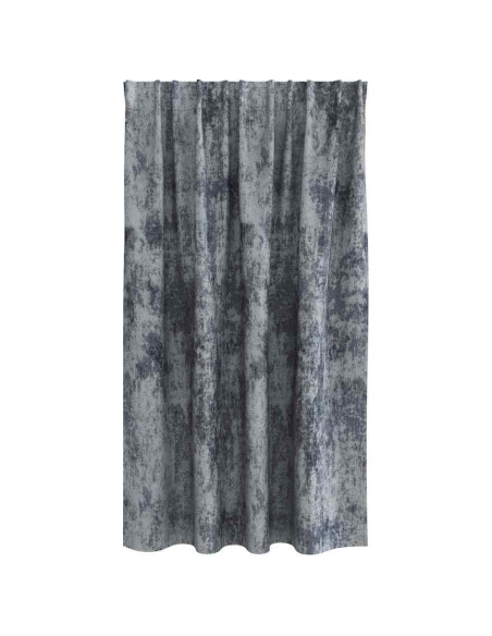 Tende in Velluto 2 pcs Grigio Argento 140 x 140 cm Velluto