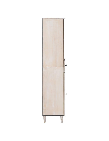 Mobile da Bagno con cassetto Bianco 38 x 33,5 x 160 cm