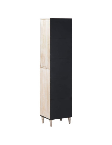 Mobile da Bagno con cassetto Bianco 38 x 33,5 x 160 cm