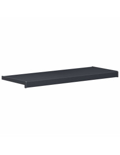 Soglia della Finestra Antracite con Venature del Legno PVC 2