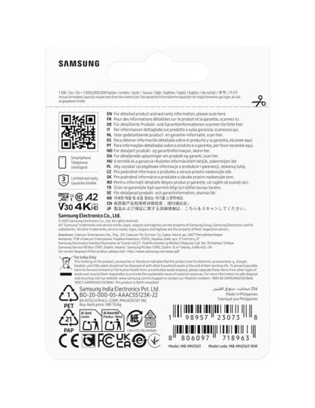 MICROSD T9 256GB
