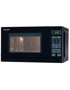 FORNO MICROONDE DIGITALE 20LT 8000W SHARP R-242BKW BLACK