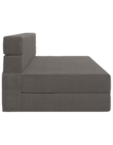 Divano Letto Pieghevole Grigio chiaro 203 x 152 x 15 cm