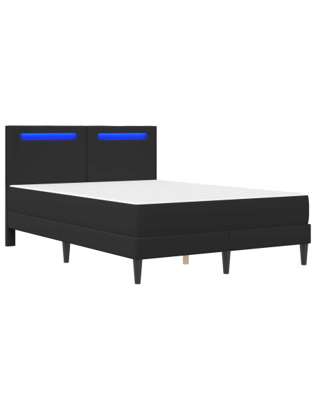 Struttura del letto con strisce LED 2 pcs Similpelle