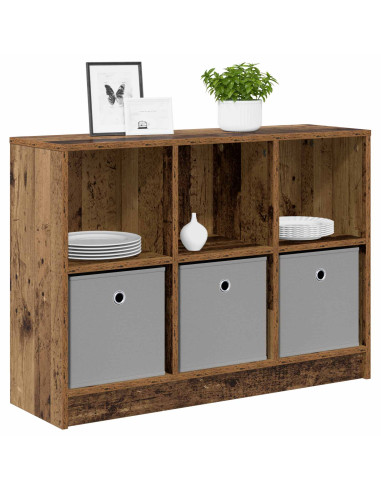 Credenza con cassetto Legno vecchio 88,5 x 27,5 x 63,5 cm