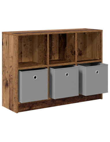 Credenza con cassetto Legno vecchio 88,5 x 27,5 x 63,5 cm