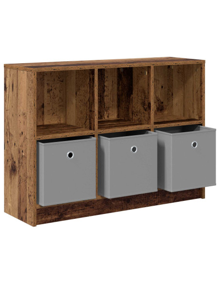 Credenza con cassetto Legno vecchio 88,5 x 27,5 x 63,5 cm