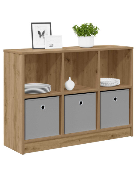 Credenza con cassetto Rovere artigianale 88,5 x 27,5 x 63,5 cm