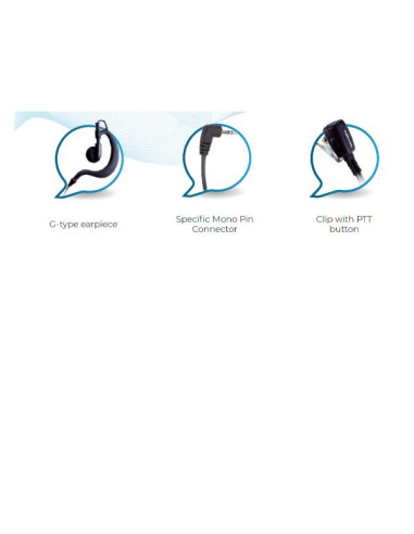 AURICICOLARI PTT PER XT185  PIN