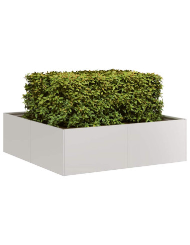 Fioriera 100x100x30 cm in Acciaio Inox