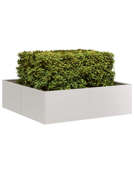 Fioriera 100x100x30 cm in Acciaio Inox