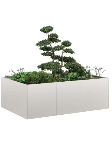 Fioriera 120x80x40 cm in Acciaio Inox