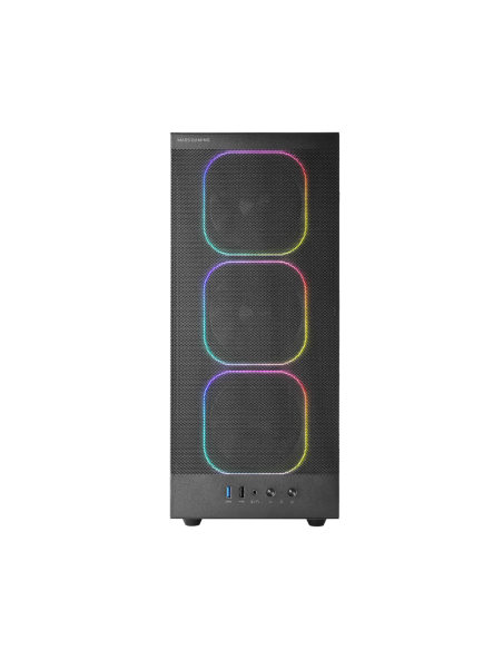 MARSGAMING CASE MID TOWER MC-NEBULA TG 4ARGB+HUB MESH