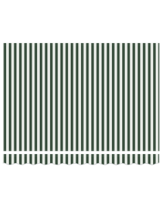 Tenda Retrattile Verde 350 x 200 cm Tessuto 2