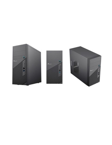 CASE MID-TOWER NO PSU BK ATX/MICROATX 2*USB2 2*USB2 1*TYPEC