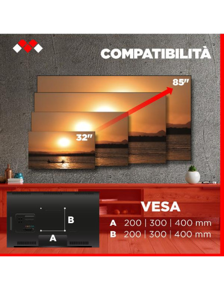 STAFFA PARETE EXTRA 400F CTG