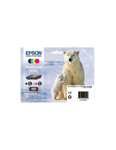 £MULTIPACK 26XL 4PZ ORSO POLARE
