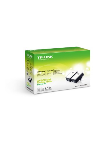 TP-LINK 500Mbps POWERLINE ETH. KIT DAPT.