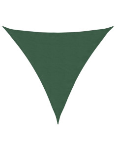 Vela Parasole Verde Scuro 2x2x2 m 100% Poliestere Oxford 2