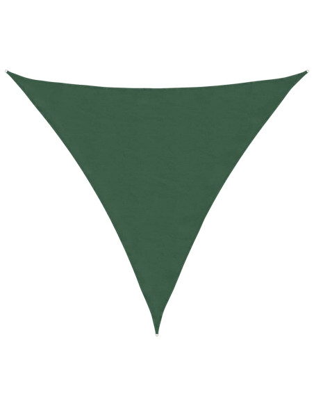 Vela Parasole Verde Scuro 2x2x2 m 100% Poliestere Oxford