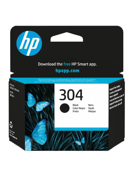 HP 304 BLACK INK CARTRIDGE