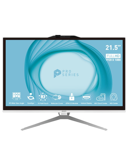 AIO 21,5 PEN 4GB 128GB WH W11P TCH G7400 MULTITOUCH FHD ANTIGL W11P