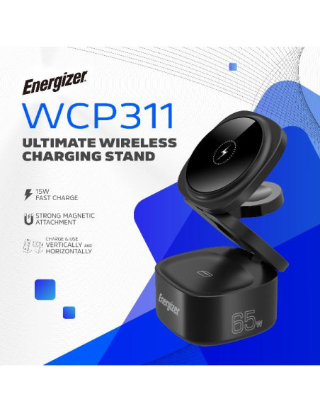 WIRELESS MAGNETIC STAND 4-IN-1 65W