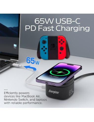 WIRELESS MAGNETIC STAND 4-IN-1 65W