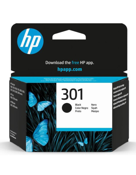 CARTUCCIA D INCHIOSTRO HP 301  NERO