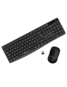 Techmade Kit Tastiera + Mouse Wireless TM-KM001 Black