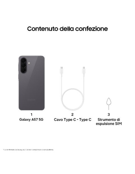 GALAXY A57 8+256GB GRAY