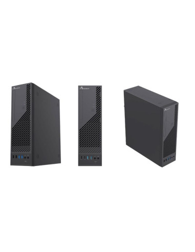 CASE MINI-TOWER NO PSU BK MICROATX/ITX 2*USB2 2*USB3 1*TYPEC