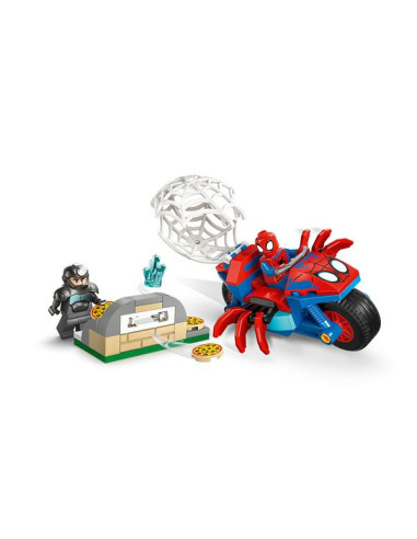 SPIDEY SULLA MOTO CONTRO RHINO