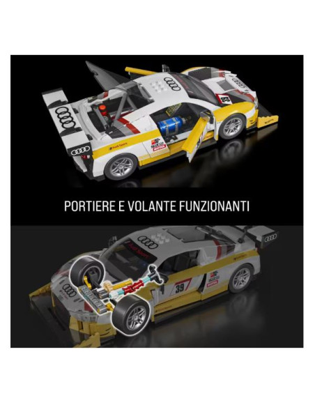 MATTEL BRICK SHOP HW AUDI R8 LMS