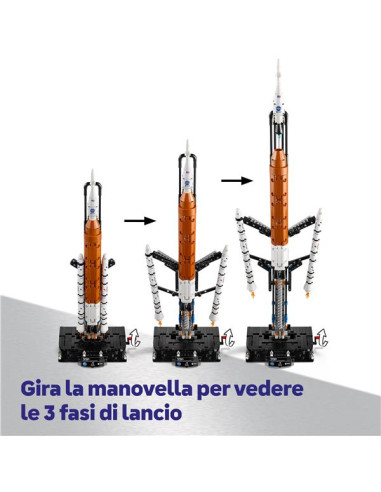 LANCIO SPAZIALE RAZZO NASA ARTEMIS