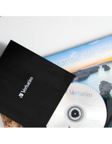 DVD REWRITER USB EXT SLIM NERO