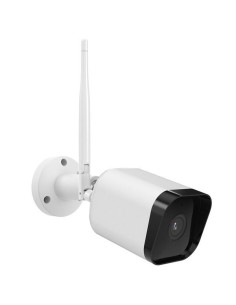 ISIWI TELECAMERA WIRELESS SQUARE 4MPX BULLET FISSA PER ESTERNO IR LED AUDIO BIDIREZIONALE SD CARD IP