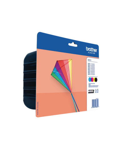 BROTHER CART INK MULTICOLOR (B+ C + M+ Y) 550 PAGINE